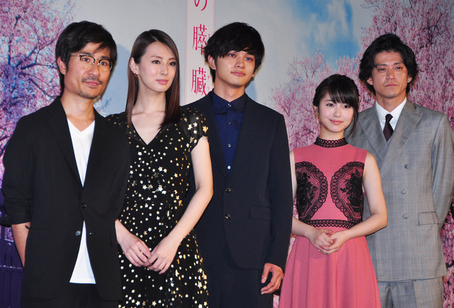 小栗旬＆北村匠海＆浜辺美波＆北川景子＆月川翔監督／『君の膵臓をたべたい』完成披露試写会