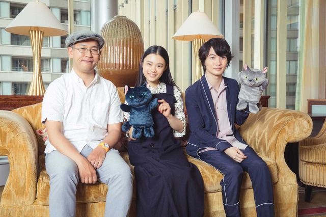 米林宏昌監督＆杉咲花＆神木隆之介『メアリと魔女の花』／photo：You Ishii