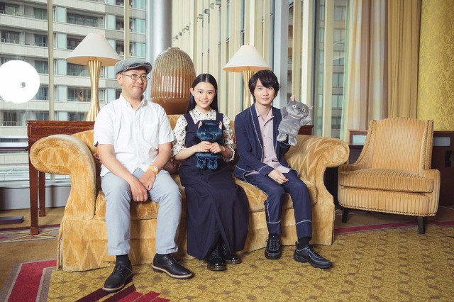 米林宏昌監督＆杉咲花＆神木隆之介『メアリと魔女の花』／photo：You Ishii