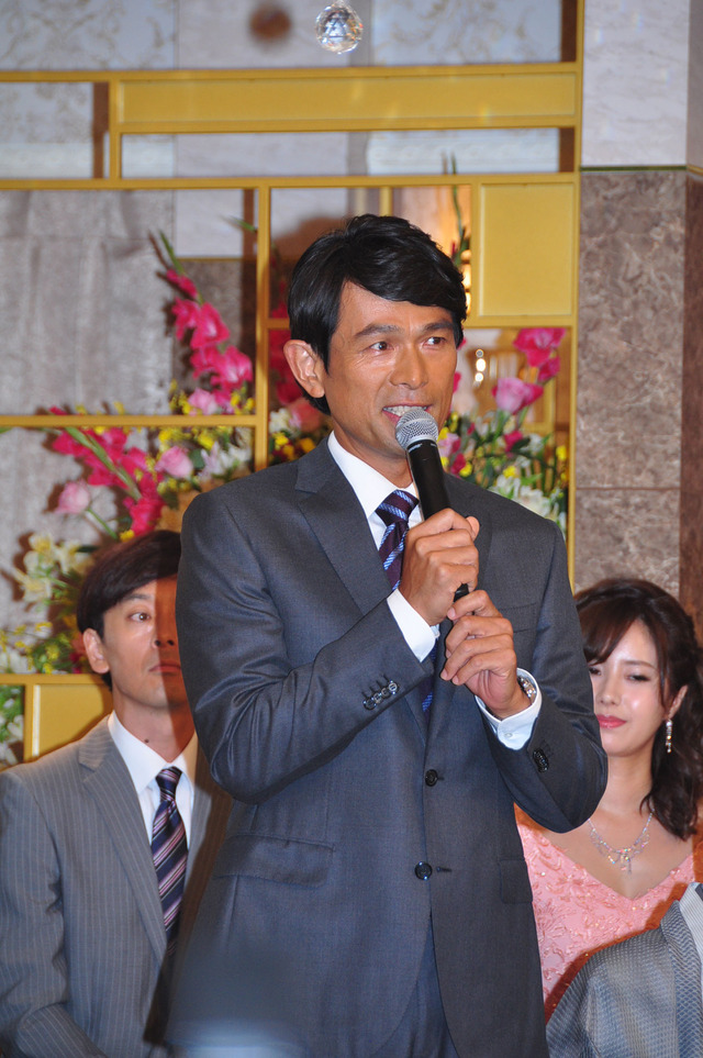 江口洋介／「黒革の手帖」制作発表会見