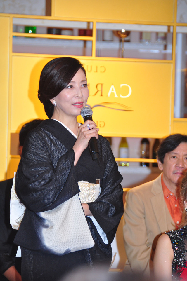 真矢ミキ／「黒革の手帖」制作発表会見