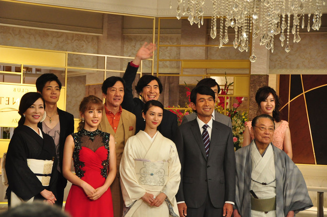 「黒革の手帖」制作発表会見