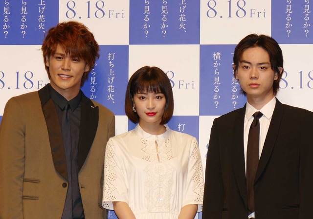 『打ち上げ花火、下から見るか？横から見るか？』製作報告会見