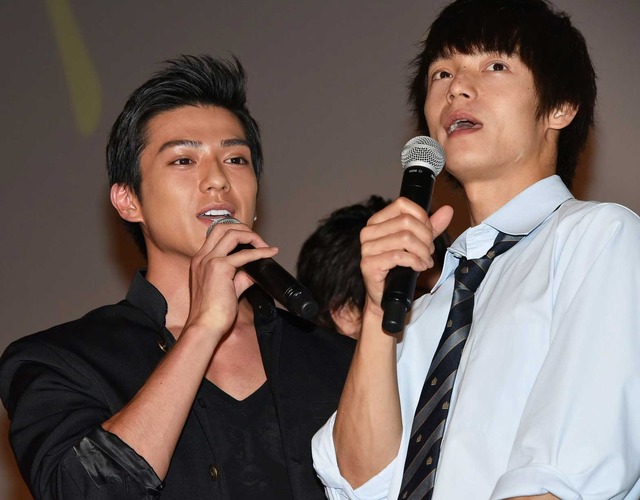 新田真剣佑＆窪田正孝／「僕たちがやりました」試写会