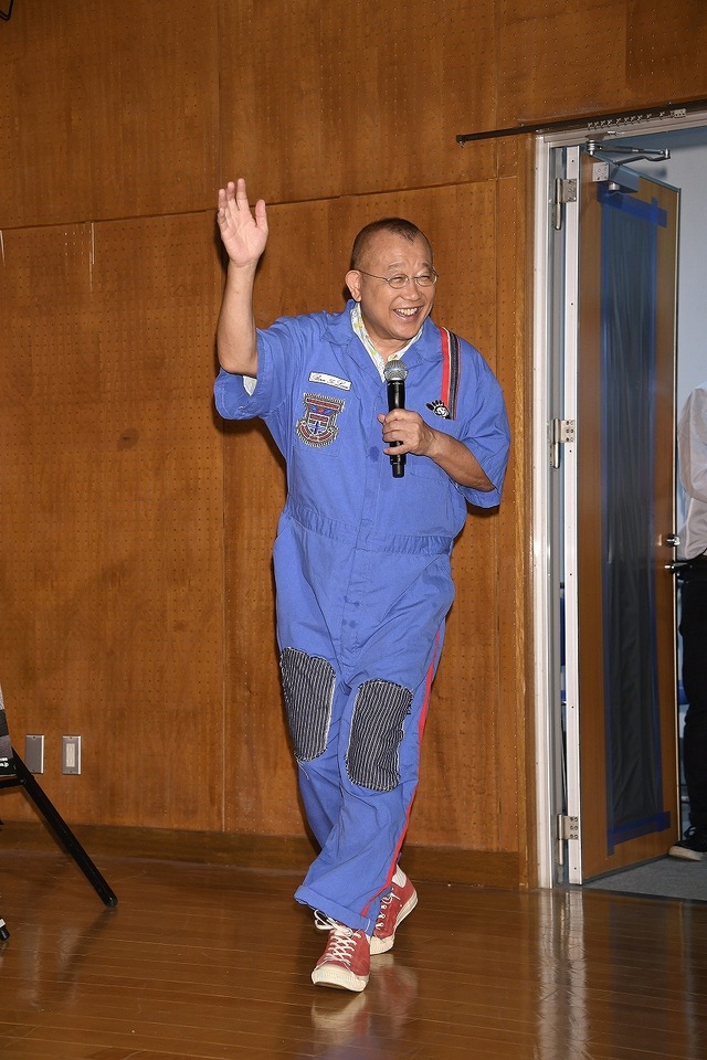 『怪盗グルーのミニオン大脱走』特別試写会in式根島（C） UNIVERSAL STUDIOS