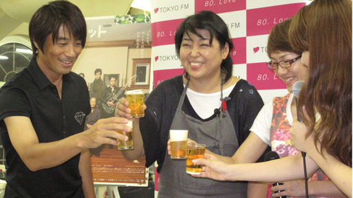 餃子にはやはり…　photo：Yoko Saito