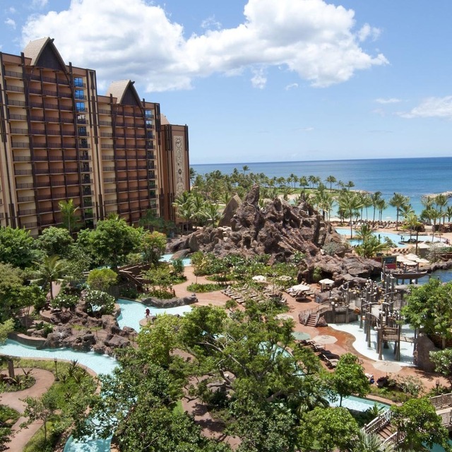 2.マカアラ・ラナイからワイコロへ・バレー（プールエリア）を撮影