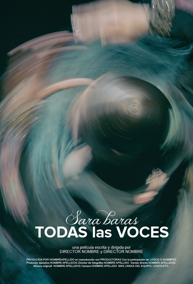 『パッション・フラメンコ』海外ポスター　（C）2016 NADIE ES PERFECTO BLINDSPOT