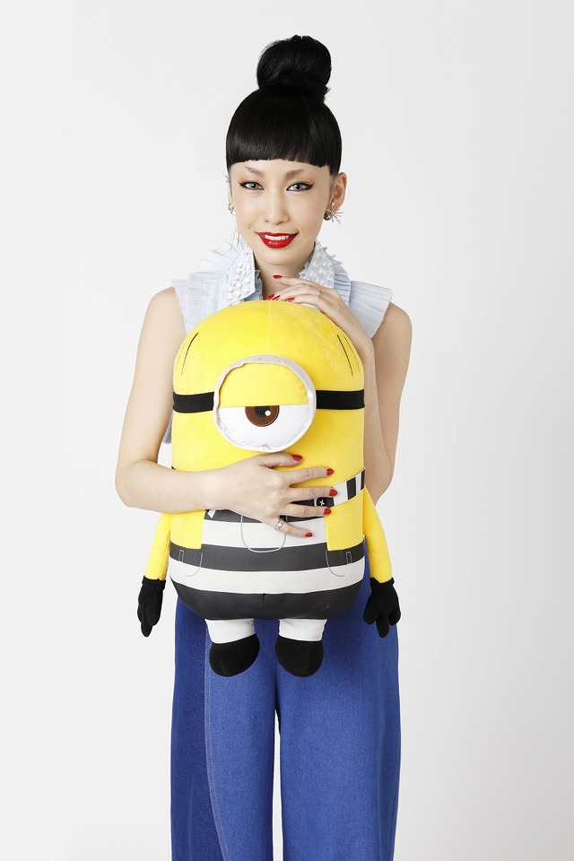 中島美嘉／『怪盗グルーのミニオン大脱走』（C） UNIVERSAL STUDIOS