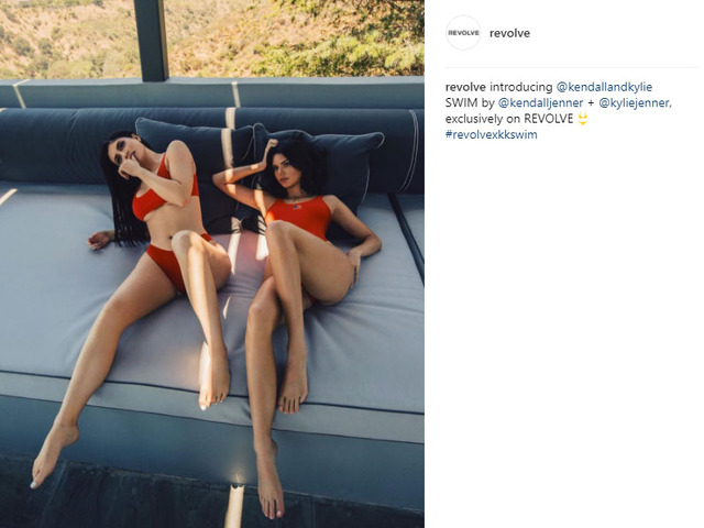 カイリー＆ケンダル・ジェンナー／リボルブクロージング(C) Instagram