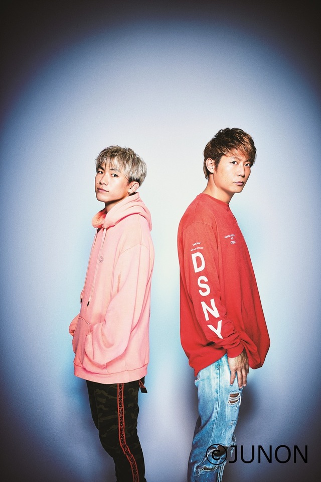 「JUNON 9月号」黒木啓司＆NAOTO