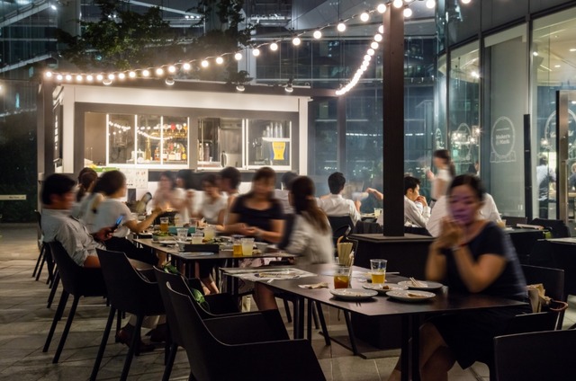 虎ノ門ヒルズ「TORANOMON HILLS BBQ Maker's Mark Craft Highball Garden」会場イメージ