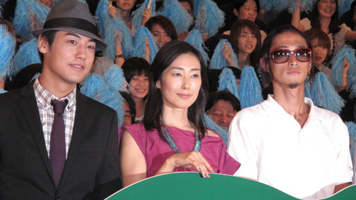 『東京島』初日舞台挨拶　photo：Yoko Saito