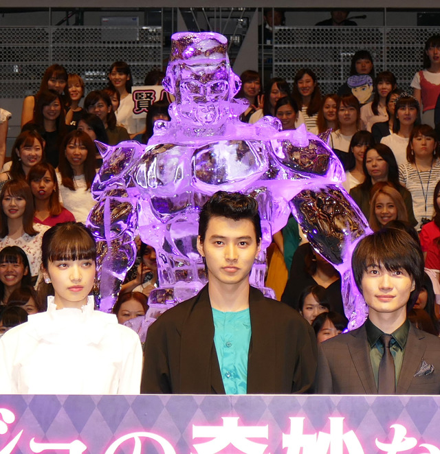 山崎賢人＆神木隆之介＆小松菜奈／『ジョジョの奇妙な冒険 ダイヤモンドは砕けない 第一章』ジャパンプレミア