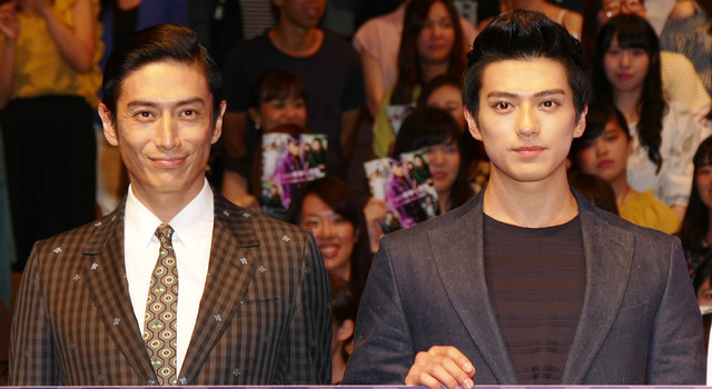 新田真剣佑＆伊勢谷友介／『ジョジョの奇妙な冒険 ダイヤモンドは砕けない 第一章』ジャパンプレミア