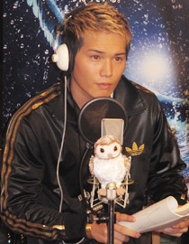 『ガフールの伝説 3D』アフレコ　photo：Yoko Saito