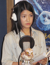 『ガフールの伝説 3D』アフレコ　photo：Yoko Saito