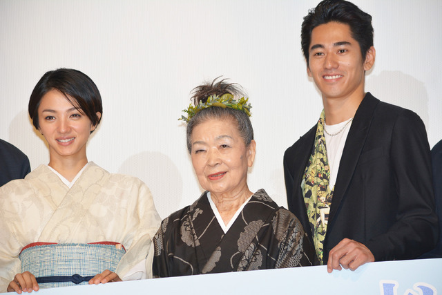 『海辺の生と死』初日舞台挨拶