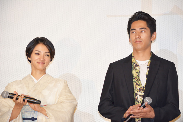 『海辺の生と死』初日舞台挨拶