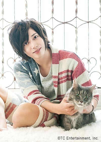 染谷俊之withメインクーン　写真展「ねこカレ」（C） TC Entertainment,Inc.