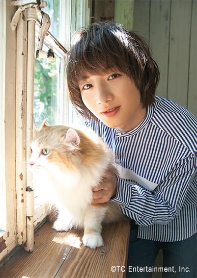 植田圭輔withアメリカンカール　写真展「ねこカレ」（C） TC Entertainment,Inc.
