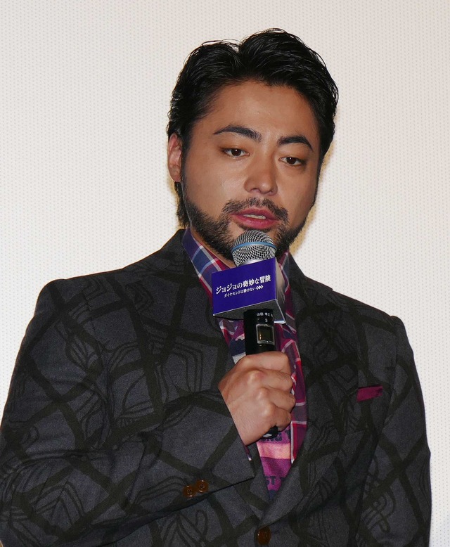 山田孝之／『ジョジョの奇妙な冒険 ダイヤモンドは砕けない 第一章』公開記念舞台挨拶