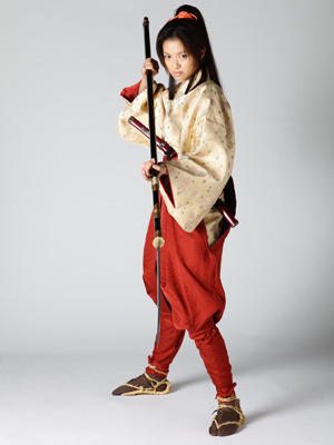 甲斐姫役の榮倉奈々　-(C) 2011『のぼうの城』フィルムパートナーズ