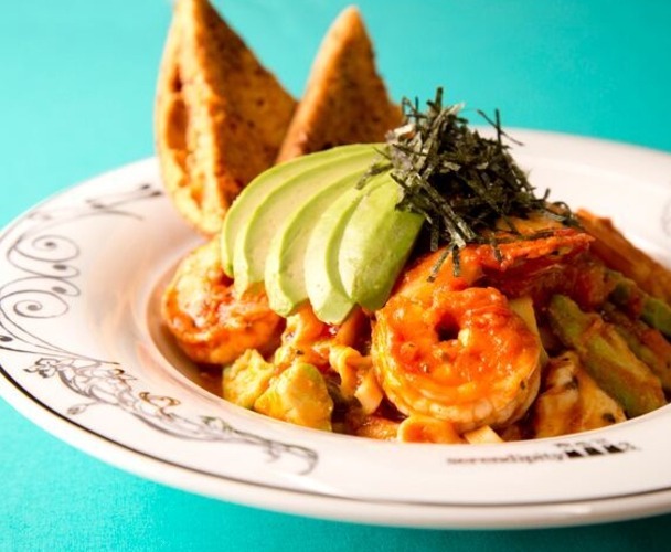 セレンディピティスリー「モッツアレラ トマト パスタ」