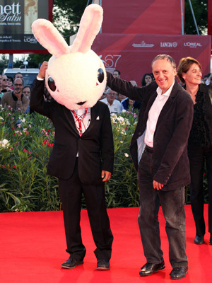 ダリオ・アルジェント監督と共に　-(C) Kazuko Wakayama