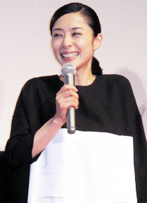 『悪人』初日舞台挨拶　photo：Yoko Saito