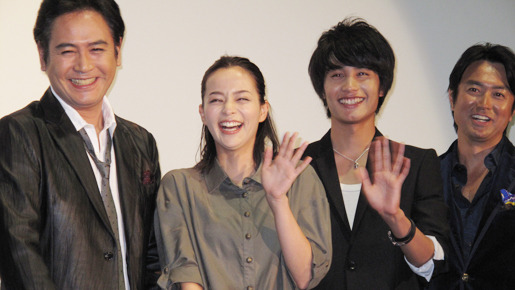 『パーフェクト・ブルー』初日舞台挨拶　photo：Yoko Saito
