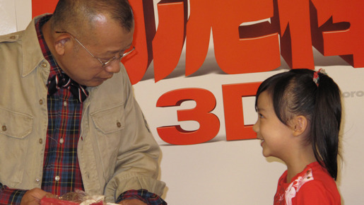 『怪盗グル—の月泥棒　3D』アフレコ  photo：Yoko Saito