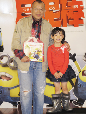 『怪盗グル—の月泥棒　3D』アフレコ  photo：Yoko Saito