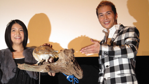 『ガフールの伝説』舞台挨拶　photo：Yoko Saito