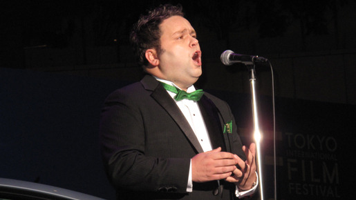 東京国際映画祭のイベントに登場したポール・ポッツ　photo：Yoko Saito