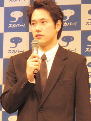 「スカパー！」新CM会見にて　photo：Yoko Saito