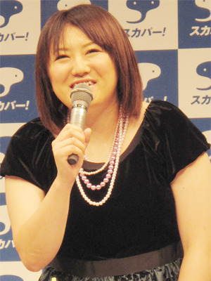 「スカパー！」新CM会見にて　photo：Yoko Saito