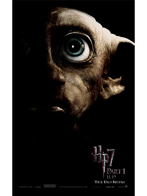 『ハリー・ポッターと死の秘宝 PART1』　ドビー　-(C) 2010 Warner Bros. Ent.Harry Potter Publishing Rights (C) J.K.R.Harry Potter characters, names and related indicia are trademarks of and (C) Warner Bros. Ent. All Rights Reserved.