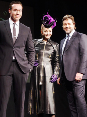 『ロビン・フッド』ラッセル・クロウ来日記者会見　photo：Yoko Saito