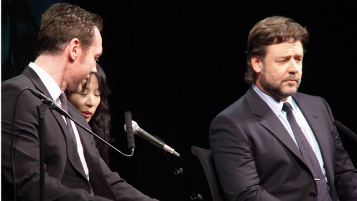 『ロビン・フッド』ラッセル・クロウ来日記者会見　photo：Yoko Saito