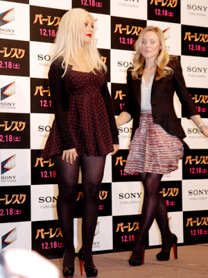 『バーレスク』来日記者会見