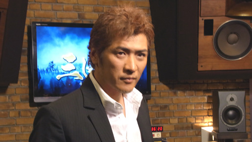 「三国志　Ｔｈｒｅｅ　Kingdoms」吉川晃司アフレコ収録　photo：Yoko Saito