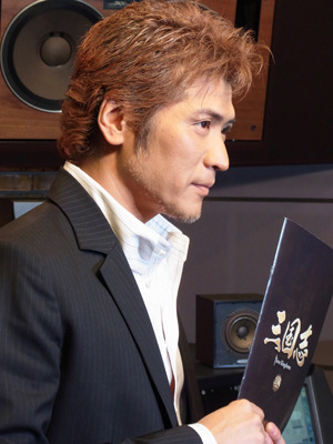 「三国志　Ｔｈｒｅｅ　Kingdoms」吉川晃司アフレコ収録　photo：Yoko Saito