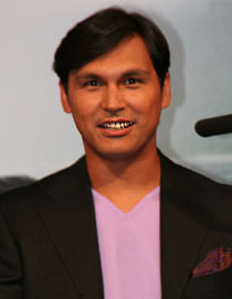 『硫黄島からの手紙』ジェシー・ブラッドフォード、アダム・ビーチ、ジェームズ・ブラッドリー来日記者会見　　サブ２