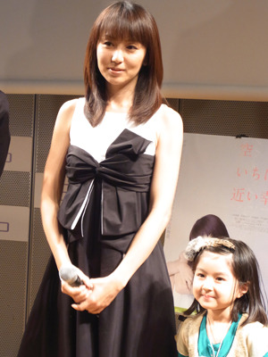「空にいちばん近い幸せ〜映画『ジーン・ワルツ』　ANOTHER STORY〜」試写会イベント　photo：Yoko Saito