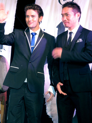 『エアベンダー』で来日したジャクソン・ラスボーン