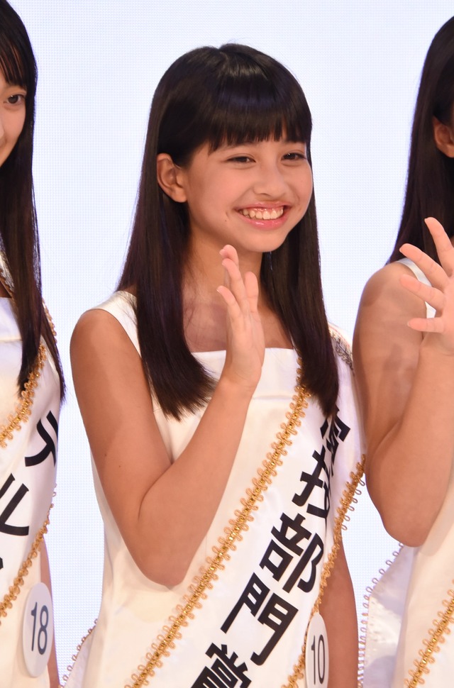 演技部門賞：伊丹彩華さん／第15回全日本国民的美少女コンテスト
