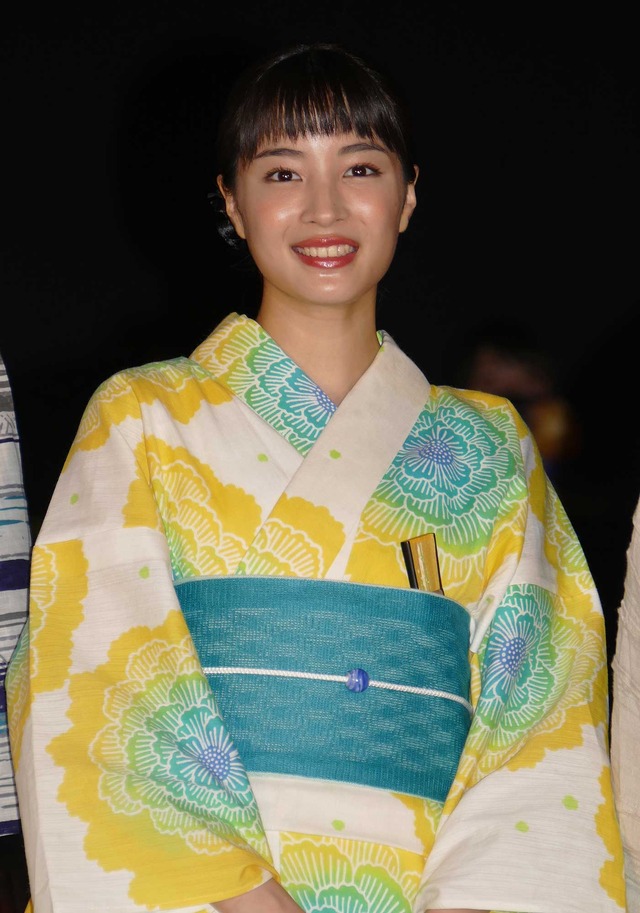 広瀬すず／『打ち上げ花火、下から見るか？横から見るか？』完成披露試写会