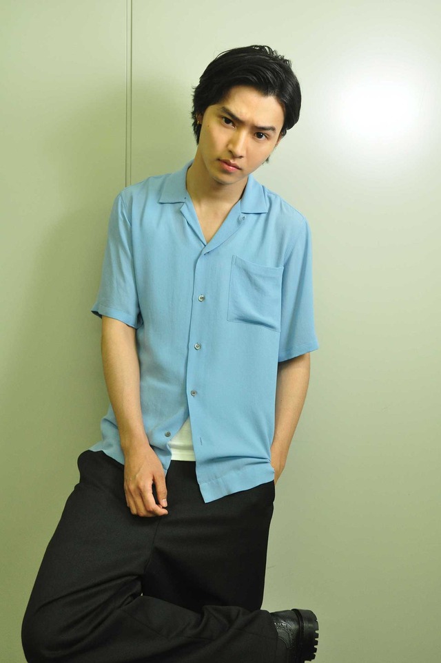 山崎賢人『ジョジョの奇妙な冒険 ダイヤモンドは砕けない 第一章』／photo：Naoki Kurozu