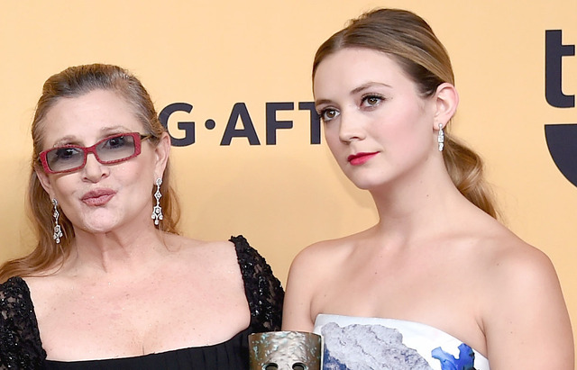 キャリー・フィッシャー＆ビリー・ラード-(C)Getty Images